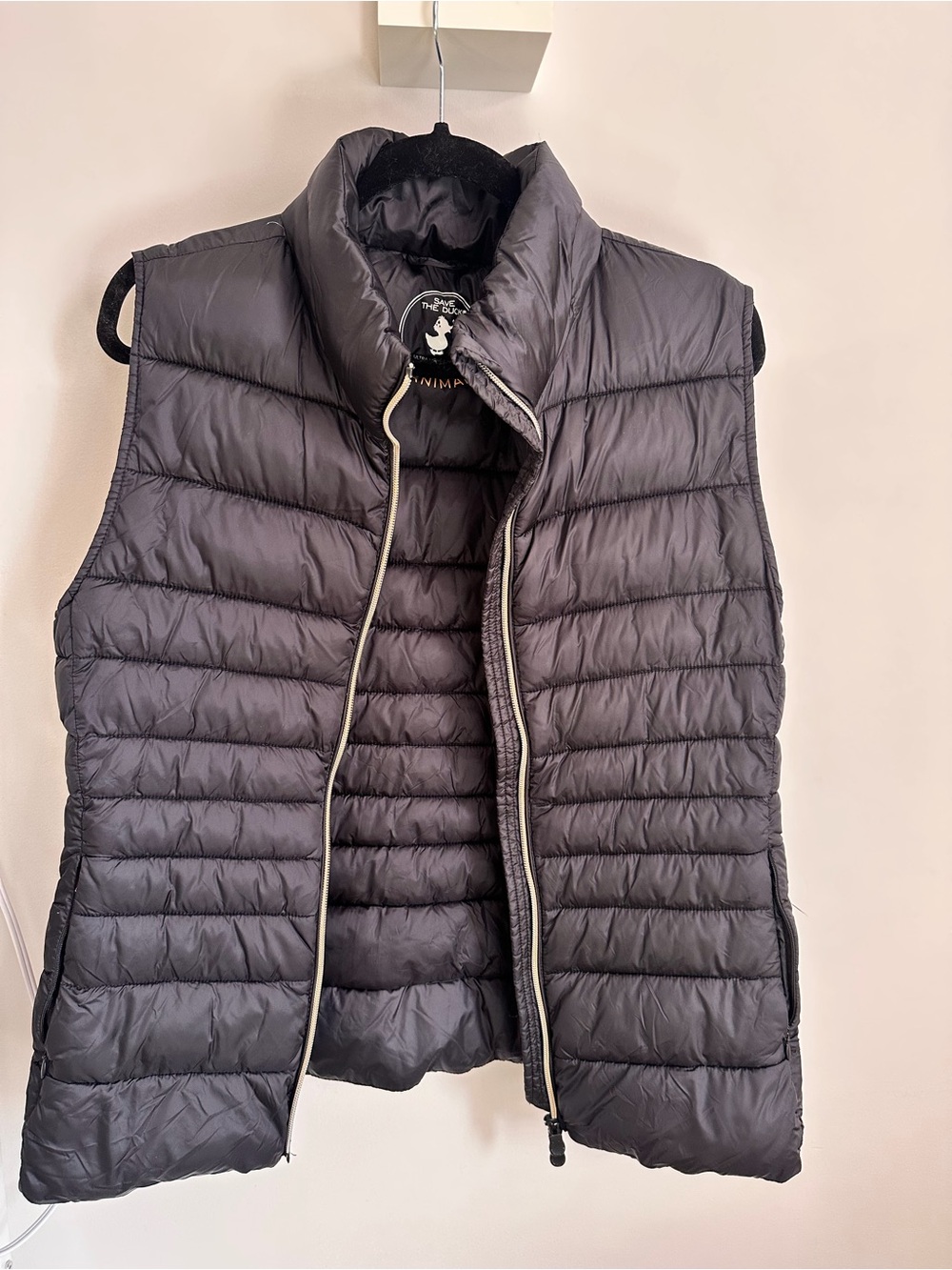 Lightweight Puffer Vest - Black